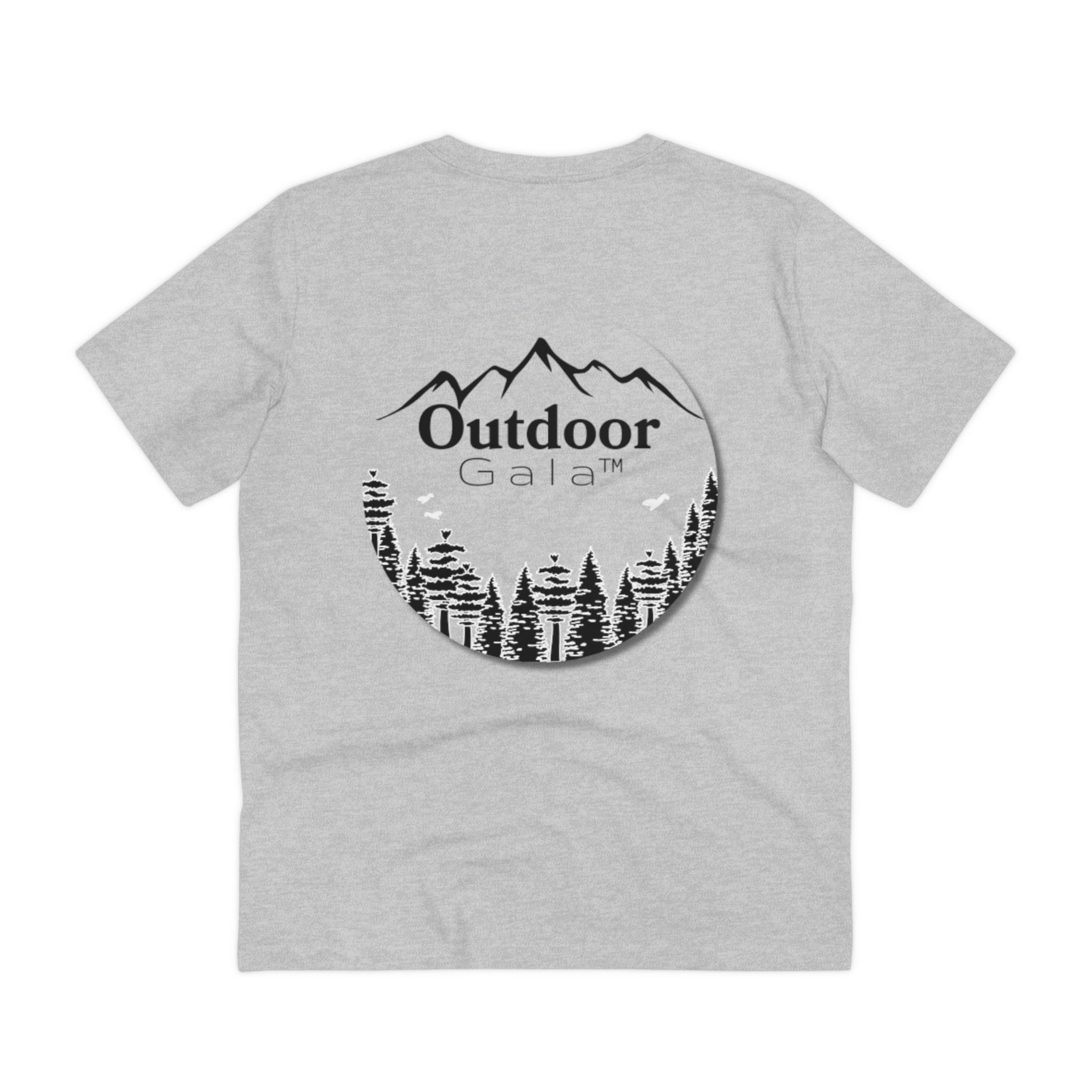 Outdoor Gala T-shirt with Product logo & neck label - Unisex Organic Creator