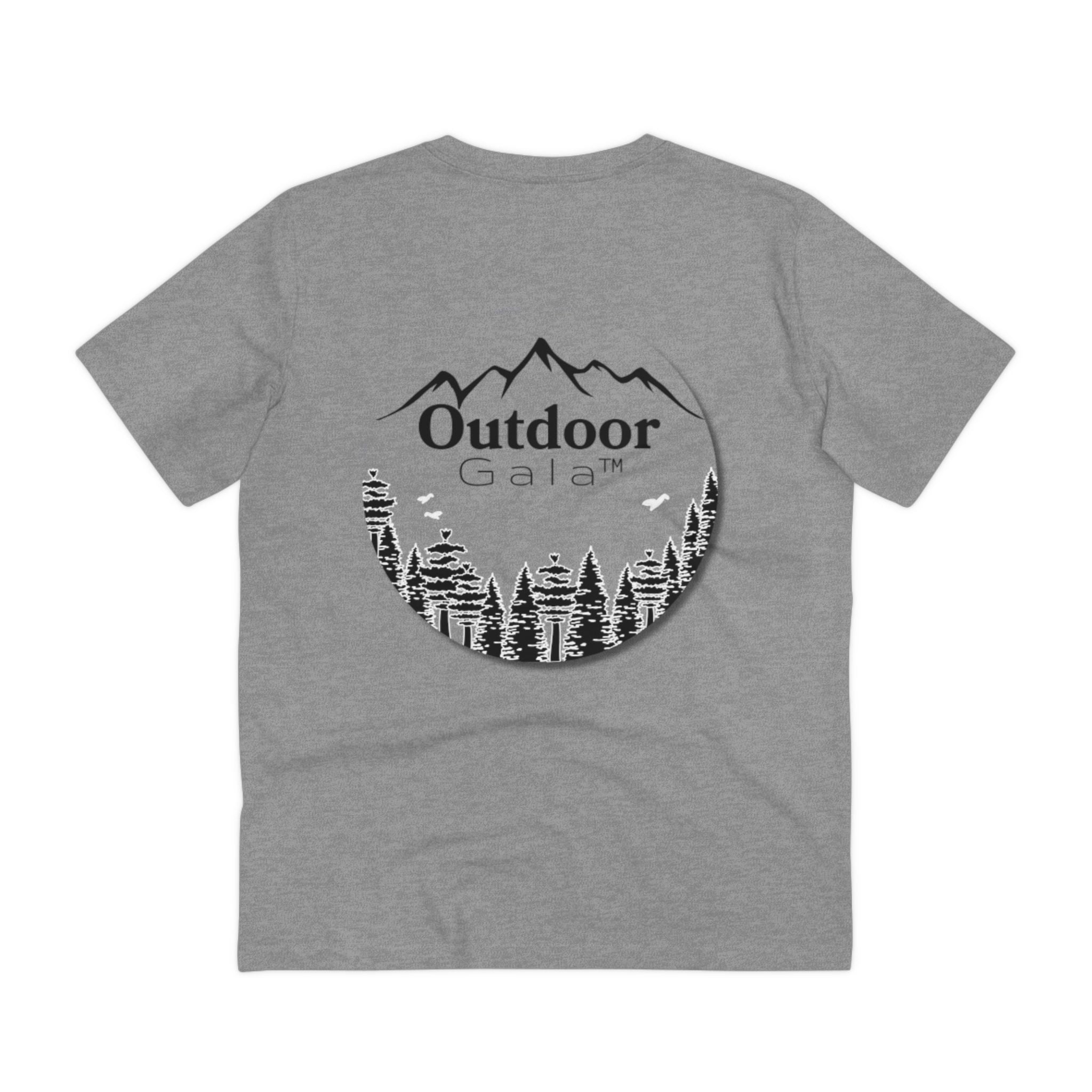 Outdoor Gala T-shirt with Product logo & neck label - Unisex Organic Creator