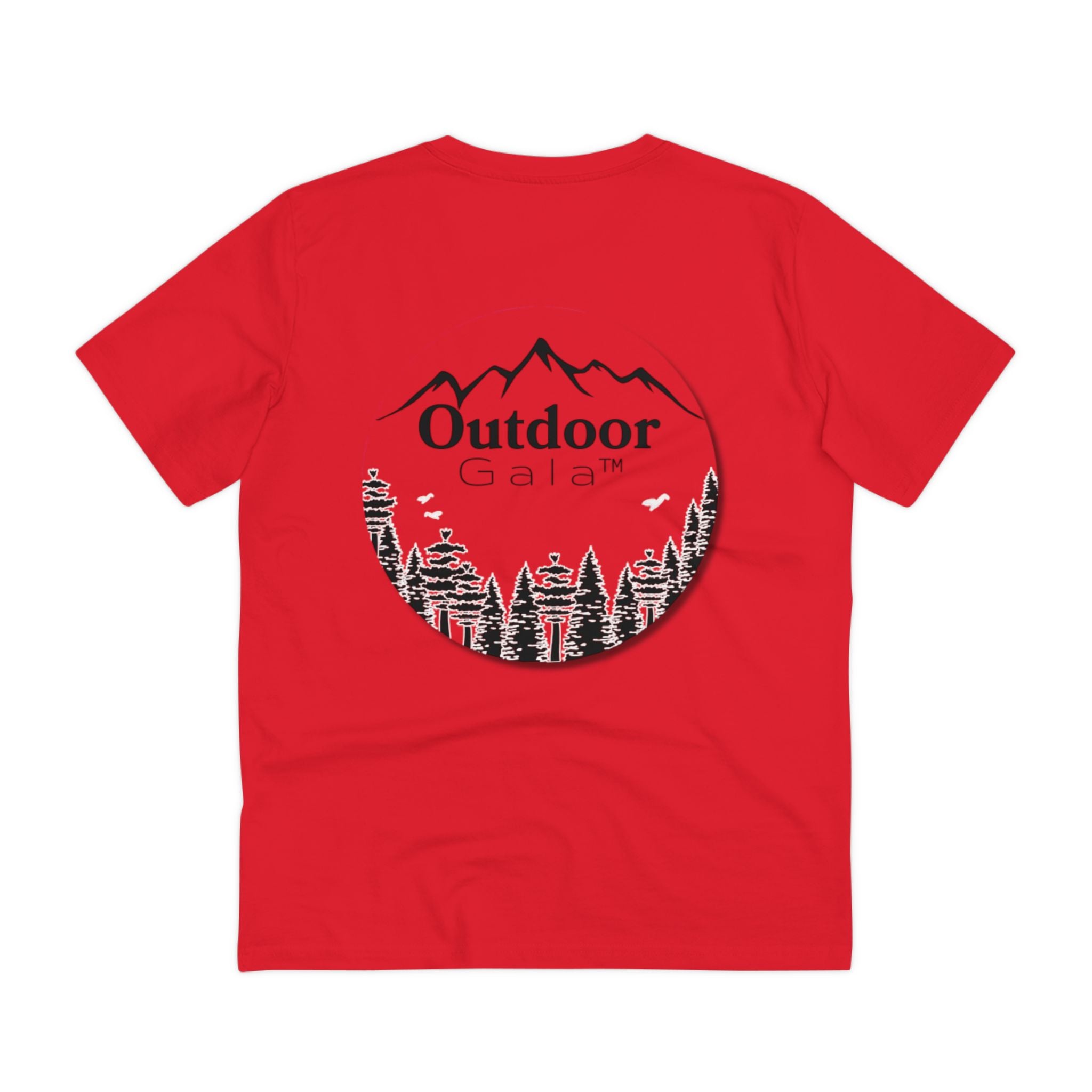 Outdoor Gala T-shirt with Product logo & neck label - Unisex Organic Creator