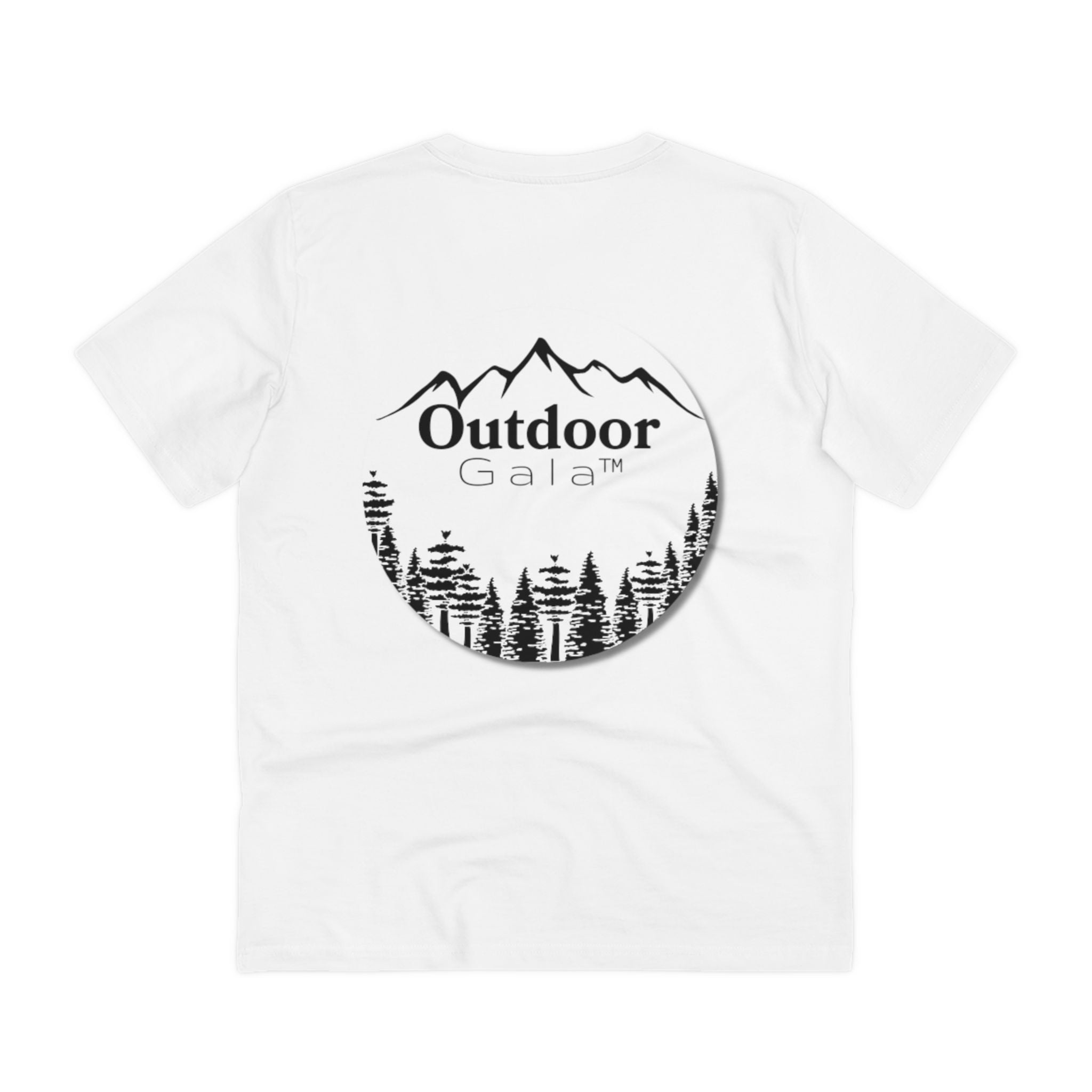 Outdoor Gala T-shirt with Product logo & neck label - Unisex Organic Creator